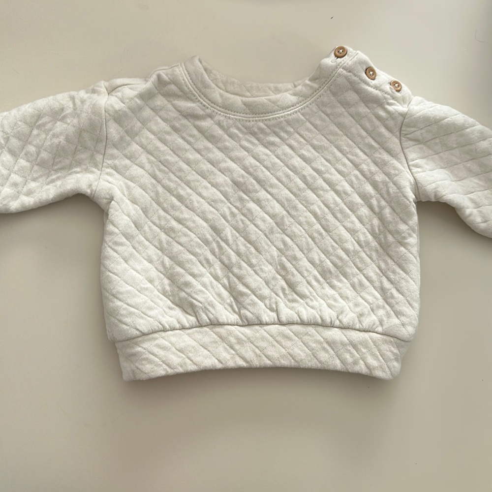 Grayson Collective Cream Crewneck